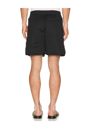 Filling Pieces Resort Mesh Short in Black. Size L. Also in S, M, XL/1X.