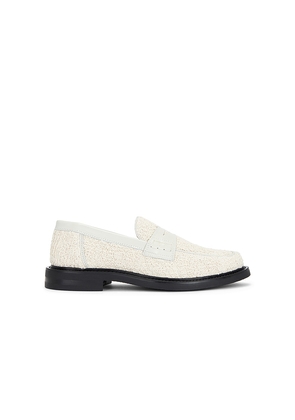 Filling Pieces Crochet Loafer in Cream. Size 40. Also in 41, 42, 43, 44, 45, 46.