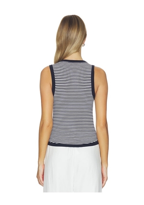 Favorite Daughter The Foundation Tank in Black & White. Size L. Also in XS, S, M, XL.
