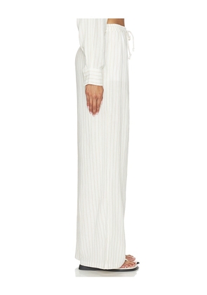Favorite Daughter The Slip It On Pant in Beige. Size L. Also in XS, S, M.