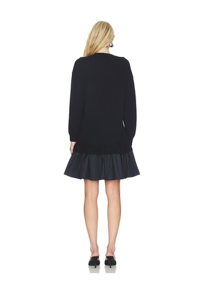 NAADAM Premium Cashmino Mini Dress in Black. Size L. Also in M.