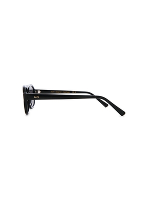 MESSYWEEKEND Burt Sunglasses in Black Grey in Black.