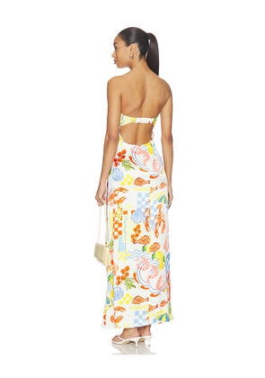 LSPACE Spring in Love Dress in Ivory. Size L. Also in S, XS, M, XL.