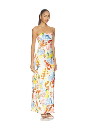 LSPACE Spring in Love Dress in Ivory. Size L. Also in S, XS, M, XL.