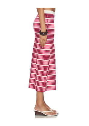 LSPACE Ravello Skirt in Red. Size L. Also in S, XS, M, XL.
