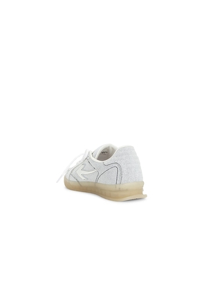 OFF-WHITE Denim End Of Play Sneakers in Grey. Size 41. Also in 42, 43, 45, 46.