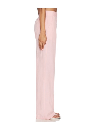 Lovers and Friends Emmett Linen Pant in Pink. Size L. Also in M.