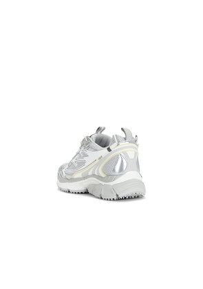 OFF-WHITE Be Right Back Mesh Sneaker in Grey. Size 41. Also in 42, 43, 44, 45, 46.