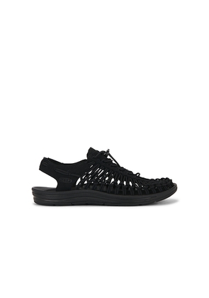 KEEN Uneek-M in Black. Size 10. Also in 8, 9, 9.5, 10.5, 11, 12, 13.