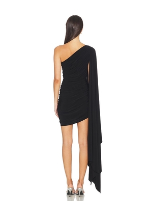 Norma Kamali Diana Pickleball Dress With Sleeve in Black. Size L. Also in XS, S, M.