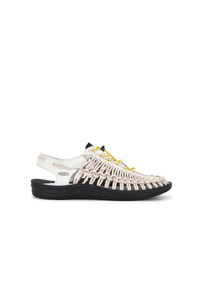KEEN Uneek-M in White. Size 10. Also in 9, 9.5, 10.5, 11, 12, 13.