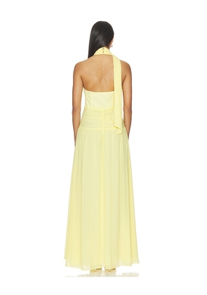 NICHOLAS Arella Dress in Lemon. Size 10. Also in 4, 6, 12.