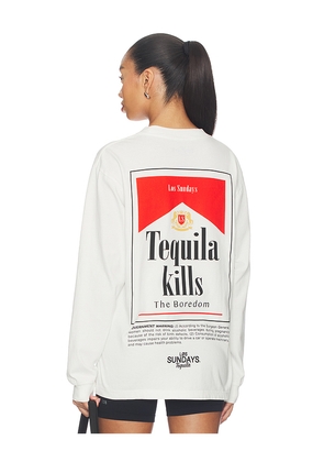 Los Sundays The Kills 2.0 Tee in White. Size S. Also in M, L, XL/1X.