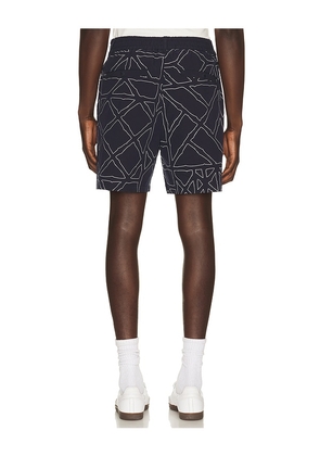 Malbon Mesh Basket Shorts in Green. Size L. Also in S, M, XL/1X.