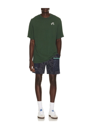 Malbon x Golf & Bass Club Bermuda Lures Tee in Green. Size L. Also in M, S, XL/1X.
