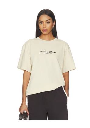 Los Sundays The Easy Rider Tee in White. Size S. Also in L, M, XL/1X.