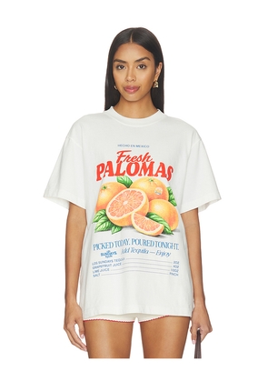 Los Sundays The Market Tee in White. Size S. Also in L, M, XL/1X.