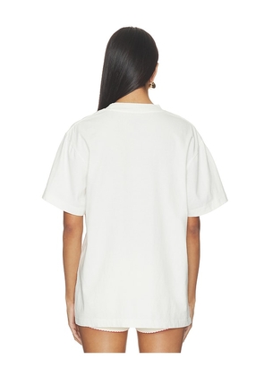 Los Sundays The Market Tee in White. Size S. Also in L, M, XL/1X.