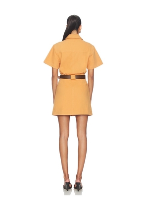 NICHOLAS Embla Mini Dress in Orange. Size 0. Also in 2, 4, 6, 8.