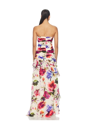 NICHOLAS Viola Dress in Cream. Size 0. Also in 10, 12.