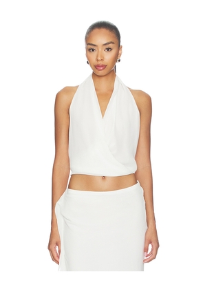 NIA Alessandro Top in White. Size L. Also in M, S, XL, XS.