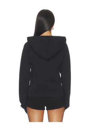 OFF-WHITE Starcity Raglan Hoodie in Black. Size L. Also in XS, S, M.