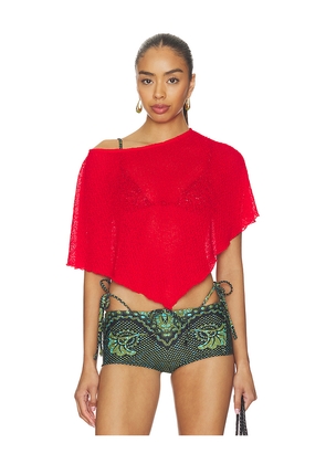 Lovers and Friends Fayette Top in Red. Size L. Also in M, S, XL, XS, XXS.