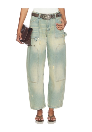 Markgong Lumberjack Jeans in Blue. Size 34/2. Also in 36/4, 38/6, 40/8, 42/10.