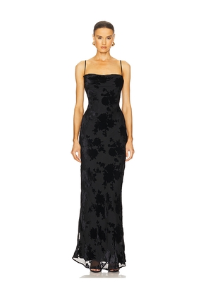 Stone Cold Fox x REVOLVE Maya Gown in Black. Size M. Also in S.