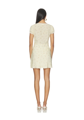 LoveShackFancy Yasmin Dress in Yellow. Size 0. Also in 2, 4, 8, 12.