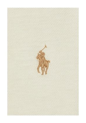 Polo Ralph Lauren Mesh Short Sleeve Polo in Cream. Size M. Also in S.