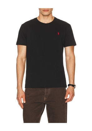 Polo Ralph Lauren Short Sleeve Crewneck T-Shirt in Black. Size L. Also in S, M, XL/1X.