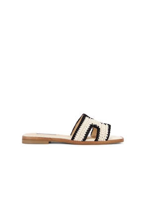 Steve Madden Hadyn-m Sandal in Cream. Size 10. Also in 6, 6.5, 7.5, 8, 8.5, 9, 9.5.