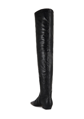 Tony Bianco Rally Over The Knee Boot in Black. Size 7. Also in 6.