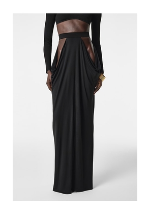 REVOLVE LOS ANGELES Aubin Maxi Skirt in Black. Size L. Also in S, XXS, XS, M, XL.