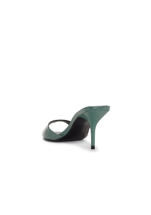 Schutz Elodie Mule in Green. Size 10. Also in 6, 6.5, 7, 7.5, 8, 8.5, 9, 9.5.