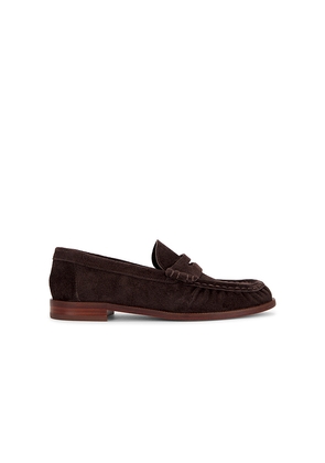 Schutz Tyche Loafer in Chocolate. Size 10. Also in 6, 6.5, 7, 7.5, 8, 8.5, 9, 9.5.