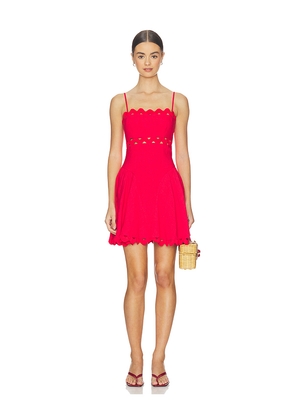 SAYLOR Andrea Dress in Red. Size L. Also in M, S, XS.