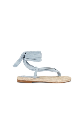 RAYE Najah Espadrille in Baby Blue. Size 10. Also in 5.5, 6, 6.5, 7, 7.5, 8, 8.5, 9, 9.5.