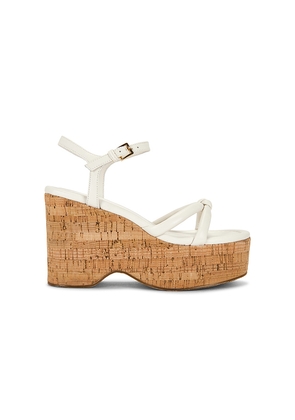 RAYE Liera Platform in Ivory. Size 10. Also in 5.5, 6, 6.5, 7, 7.5, 8, 8.5, 9, 9.5.