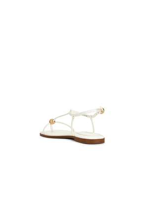 Steve Madden Ritzy Sandal in White. Size 10. Also in 6, 6.5, 7, 7.5, 8, 8.5, 9, 9.5, 11.