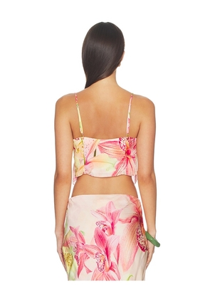 ROCOCO SAND Cowl Neck Top in Pink. Size L. Also in S, XS, M, XL, XXL.