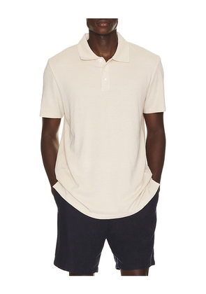 PAIGE Demille Polo in Nude. Size L. Also in S, M, XL/1X, XXL/2X.