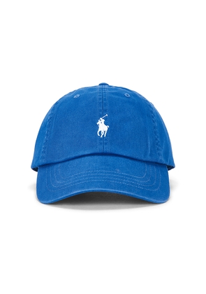 Polo Ralph Lauren Chino Sport Cap in Blue.
