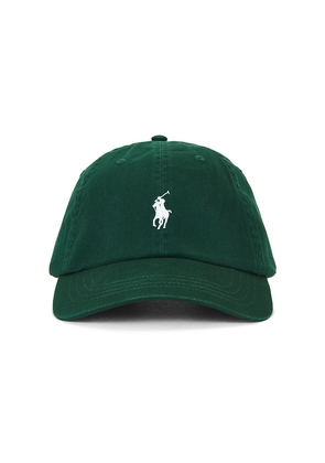 Polo Ralph Lauren Chino Sport Cap in Green.