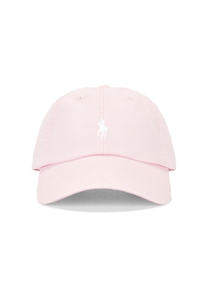 Polo Ralph Lauren Chino Sport Cap in Pink.