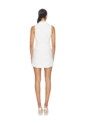 Show Me Your Mumu Fairfield Vest Dress in White. Size L. Also in XS, S, M, XL.