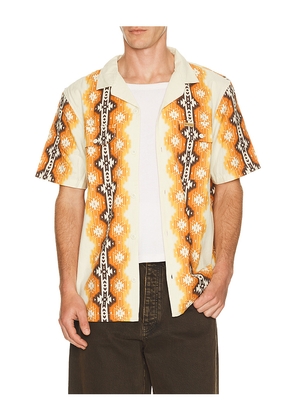 TOPO DESIGNS Daytripper Shirt in Orange. Size L. Also in M, S, XL/1X.