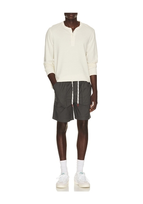 TOPO DESIGNS Desert Shorts in Black. Size L. Also in S, M, XL/1X.
