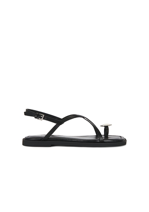 Rag & Bone Remi Flat Sandal in Black. Size 36. Also in 37, 38, 39, 40, 41.